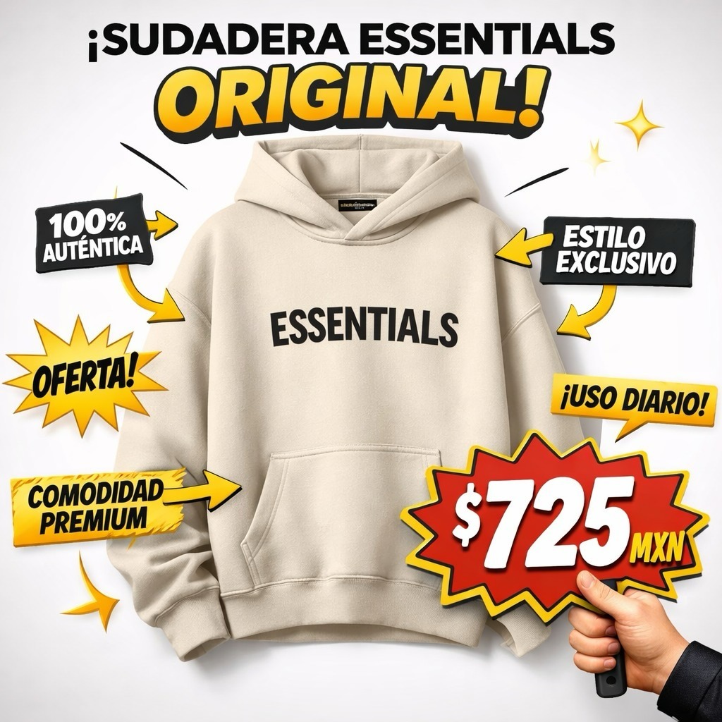 Promoción Sudadera Essentials
